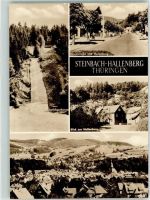 98587 O6081 Steinbach-Hallenberg - Sprungschanze Hauptstraße und Hallenburg