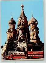 Rotel-Tours Das Rollende Hotel in Russland AK Omnibus