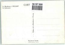 Fecamp La Benedictine Le Laboratoire Labor sign Fabrik Künstlerkarte