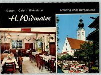 84561 W8263 Mehring , Kr Altötting - Garten Cafe Weinstube Widmaier