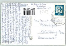 84489 W8263 Burghausen , Salzach - Städtisches Krankenhaus