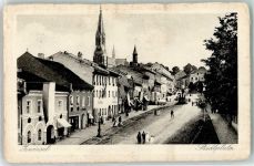 94227 W8372 Zwiesel Gebrauchsspuren Stadtplatz