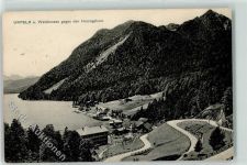 82431 W8111 Urfeld , Oberbay 1913 - Walchensee gegen den Herzogstand