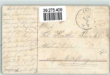 Mädchen Täubchen Gruß Taube 1911 Prägedruck