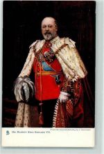 König Edward VII Tucks Oilette No 6699 Adel England