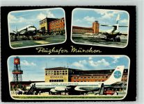 W8000 Riem Pan American , SAS Flughafen 1965
