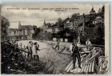 W7400 Tübingen Zwerg Gedicht Neckar Floß