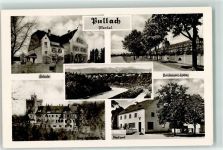82049 W8023 Pullach i. Isartal - Postamt Schule Berchmanns Colleg Burg Schwaneck