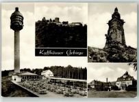 06556 O4730 Bad Frankenhausen ,Kyffhäuser - Kyffhäuser Kaiser Wilhem Denkmal