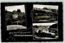 W8671 Blechschmidtenhammer Zonengrenze Blick nach Blankenstein Grenze