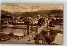 56377 W5408 Nassau , Lahn 1916 - Kettenbrücke