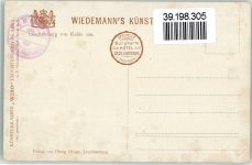 07768 O6906 Kahla , Thür Künstlerkarte Leuchtenburg Brücke Saale