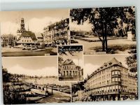 08056 O9500 Zwickau - Marktplatz Reisebus Schwanenteich Park Mokka-Bar Ringkaffee