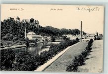 04703 O7320 Leisnig 1922 - Schloß Mildenstein Muldeufer