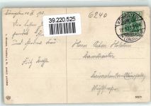 61462 W6240 Königstein im Taunus 1913 - Rucksack Wanderstock