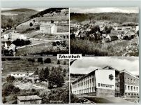 98666 O6121 Fehrenbach - Erholungsheim Fritz Sattler Schwimmbad