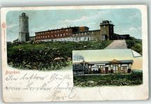 Brocken 1902 - Bahnhof Eisenbahn