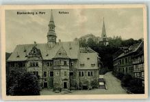 38889 O3720 Blankenburg Harz - Rathaus
