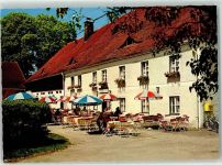 82031 W8022 Grünwald , Kr München - Gasthaus Forsthaus Wörnbrunn