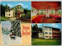 95680 W8591 Bad Alexandersbad - Pension Am Forst Garten Kinderschaukel Pferdeschlitten