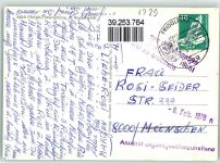 83413 W8229 Fridolfing - Ladengeschäft Lechner Seerose Pfarrkirche Maria Himmelfahrt