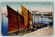 Pula Pola 1910 - Riva Zweimaster Fischerboot