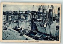 17100 Savona - Calata Pietro Sbarbaro Dampfer Segelschiff