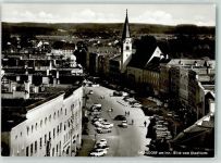 84453 W8260 Mühldorf a. Inn - Blick vom Stadtturm Auto