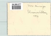 W7420 Münsingen , Württ Ausbildung 1936 Schreiner / Zimmermann Privatfoto KEINE AK
