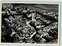 84347 W8340 Pfarrkirchen , Niederbay - Fliegeraufnahme Kirche