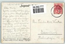 Serie IX/5 Eugen Spiro : Im Reformkleid - Tanz Mode Verlag Jugend 1910