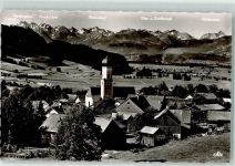 87549 W8977 Rettenberg , Oberallgäu - Oberstdorfer und Walsertaler Bergen Pfarrkirche St. Stephan