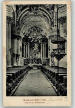 93352 W8428 Rohr , Niederbay - Inneres der Klosterkirche