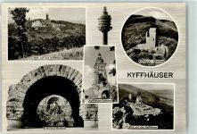 06556 O4730 Bad Frankenhausen ,Kyffhäuser - Kyffhäuser Kaiser Wilhem Denkmal