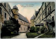 96317 W8640 Kronach , Oberfr 1914 - Veste Rosenberg Festungshof Museum