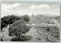 Puebla - Parroquia de Cholula y Volcanes