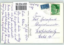 91344 W8551 Muggendorf , Oberfr - Gasthaus Cafe Restaurant Rosenau