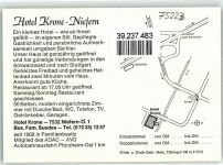 75223 W7532 Niefern - Hotel Krone
