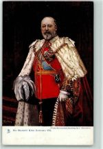 König Edward VII Tucks Oilette No 6699 Adel England