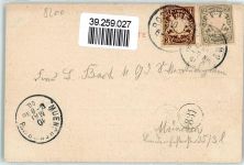 83022 W8200 Rosenheim , Oberbay 1900 - Innbrücke