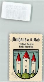 92670 W8486 Neuhaus Vignette Wappen Kaffee Hag ca. 1920-1940