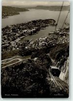 Bergen - Fløibanen Standseilbahn Hafen