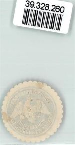 66346 W6625 Püttlingen Siegelmarke Postwesen Bürgermeisterei Püttlingen Kreis Saarbrücken