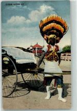 Durban - Ricksha Boy Volkstyp Tracht Kopfschmuck
