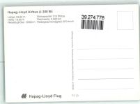 Airbus A-300 B4 D-AHLA Hapag Lloyd