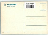Boeing 737 City Jet Lufthansa