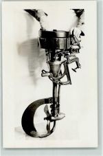 Bootsmotor Schifffahrt Privatfoto AK