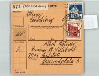 92348 W8438 Stöckelsberg KEINE AK Paketkarte