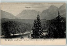 6633 Biberwier - Fernpass Zugspitze Blindsee Wetterstein Sonnenspitze Wampet Schroffen