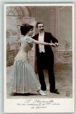 l`Aeoronette par les creatures Ehepaar Lefort le depart Tanz 1910